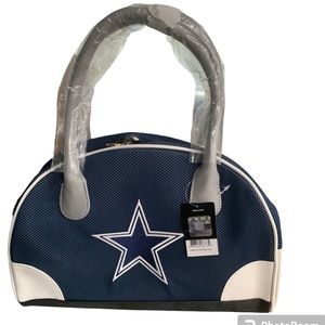 Dallas Cowboys Mesh Round Bowler Bag Official NFL Cowboys women’s bag quality